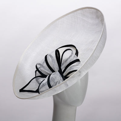 Saucer Sinamay Headband Fascinator Cocktail Hats