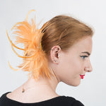 Load image into Gallery viewer, Feather Comb Fascinator Cocktail Hats