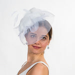 Feather Flower Comb Fascinator Cocktail Hats
