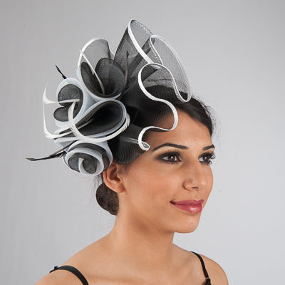 Crinoline Comb Fascinator Cocktail Hats