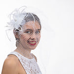 Load image into Gallery viewer, 18&#39;&#39; Flower Bridal Veils